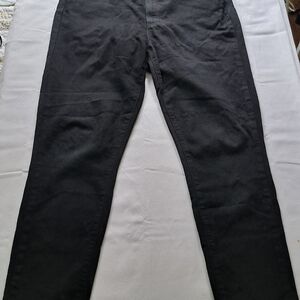 PAIGE Hoxton Ultra Skinny‎ Black Jeans Women Size 32